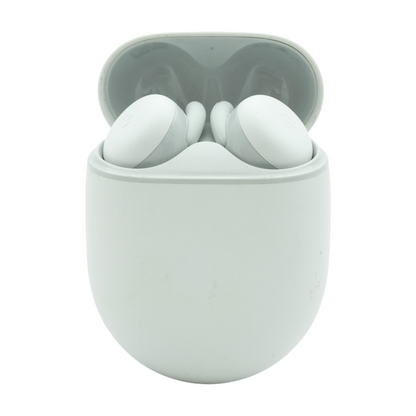 White Pixel Buds A-Series Wireless Earbuds