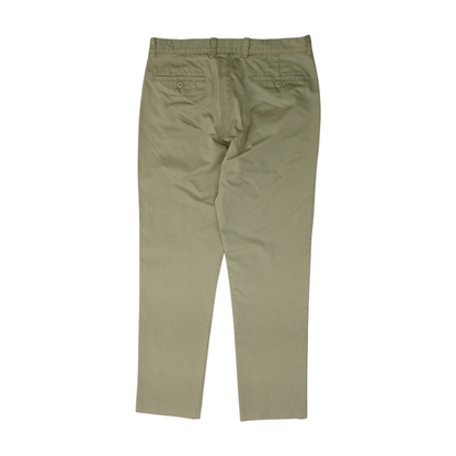 Khaki Straight Pants