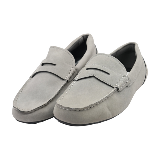 Hover Alfani Gray Slip-On Dress Shoes – Image 2