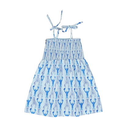 Blue Print Dress