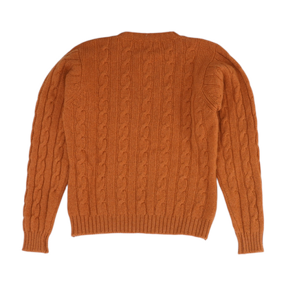 Rust Pullover Sweater