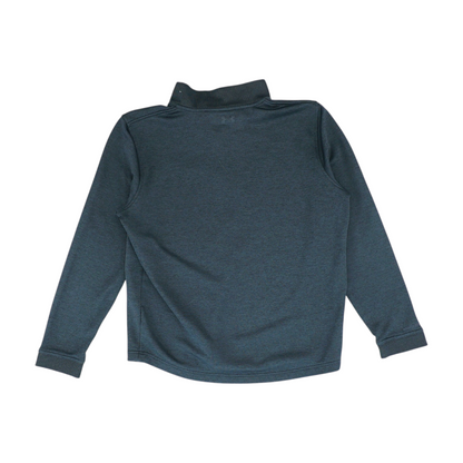 Black Solid 1/4 Zip Pullover