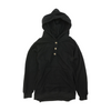 Black Solid Hoodie Pullover