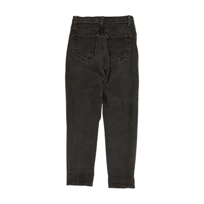 Black Solid Jeans
