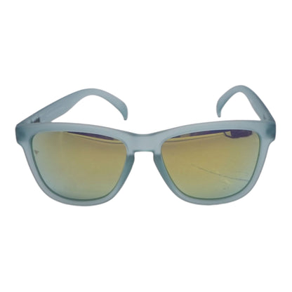 Green Sunbathing With Wizards Round Sunglasses