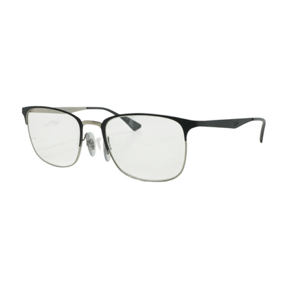 Silver RB 6421 Square Prescription Eyewear