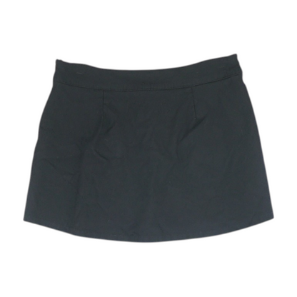 Black Petite Mini Skort