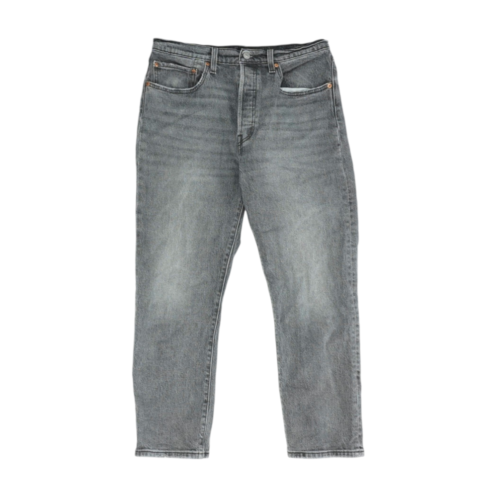 501 Black Straight Jeans