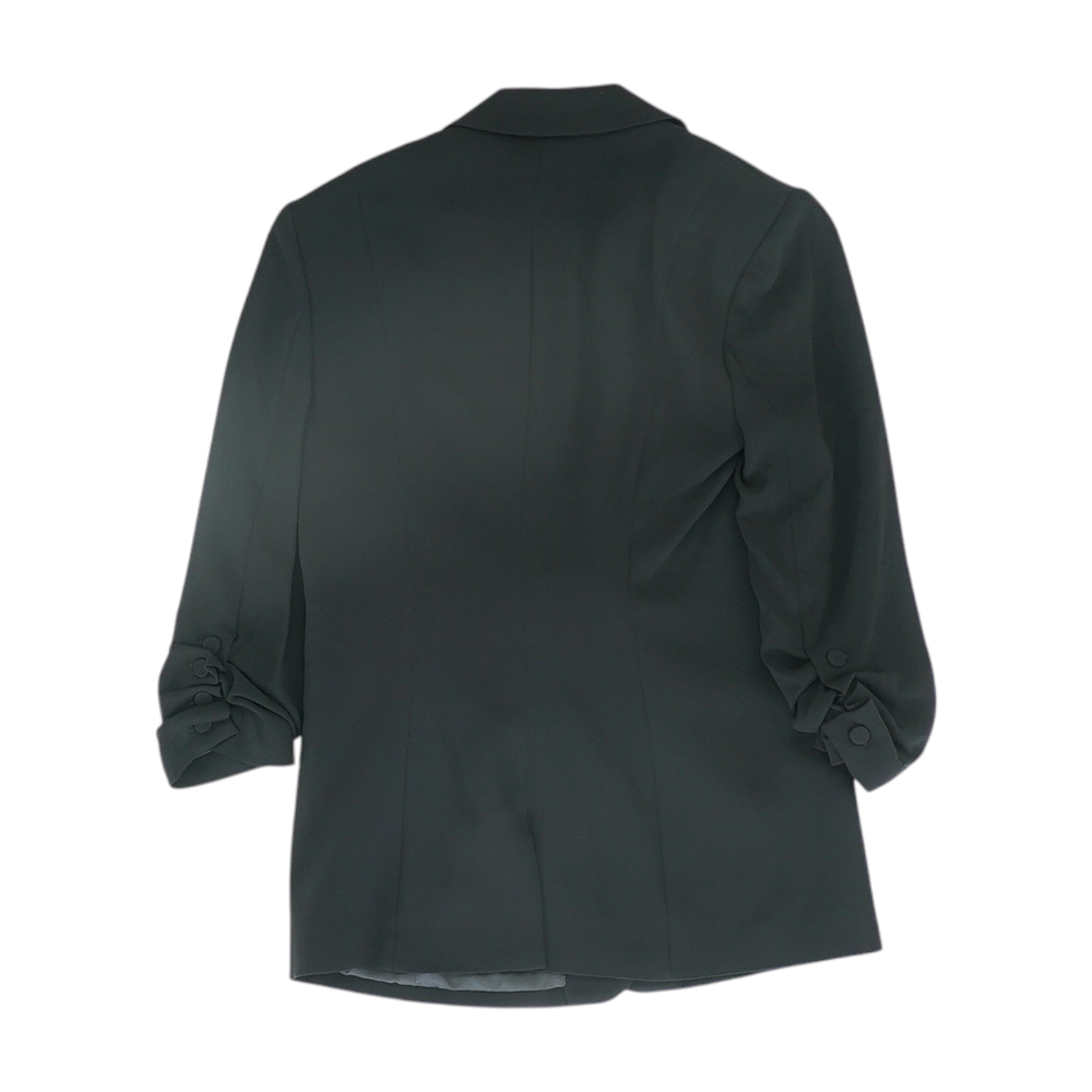 Black Solid Blazer