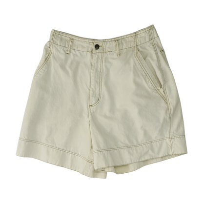 Tan Solid Chino Shorts
