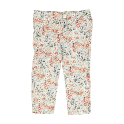 Blue Floral Pants