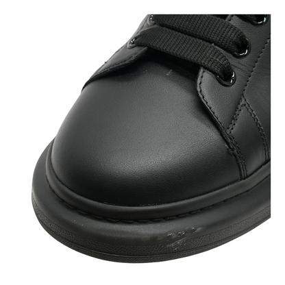 Black Leather Lace-Ups