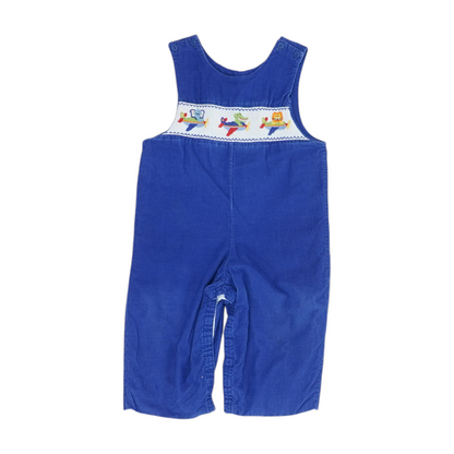 Blue Sleeveless One-Piece