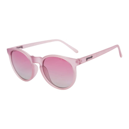 Pink Mauve Mood Board Round Sunglasses