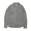 Black Striped Button Down
