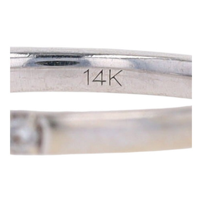 1/4 ctw 14K White Gold Diamond Band Ring