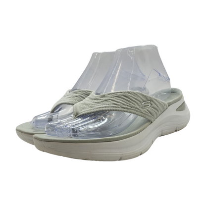 Gray Flip-Flop Sandals