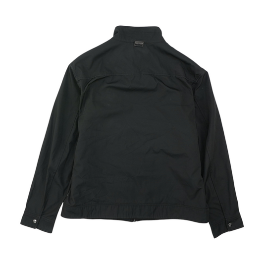 Hover Black Solid Jacket
