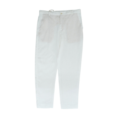 White Regular Pants