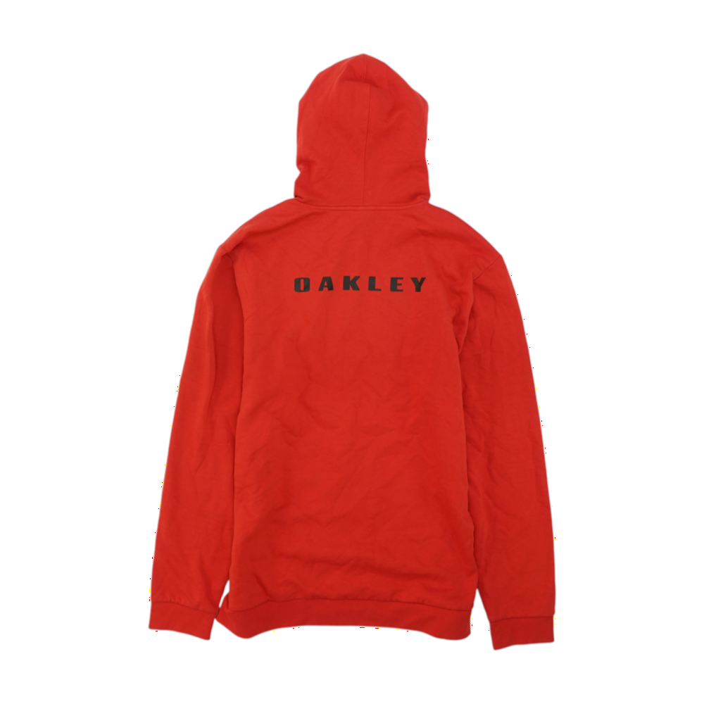 Red Solid Hoodie Pullover