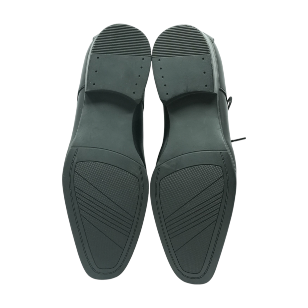 Black Lace-Up Dress Shoes
