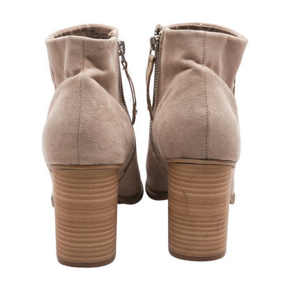 Beige Ankle Boots