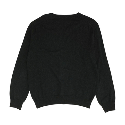 Charcoal Solid Pullover Sweater