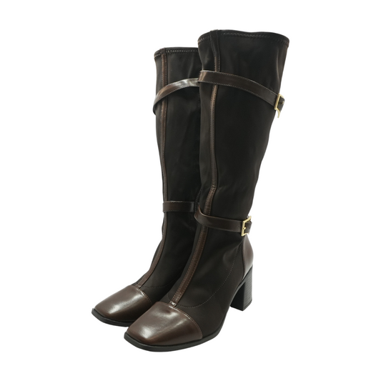 Brown Knee-High Boots