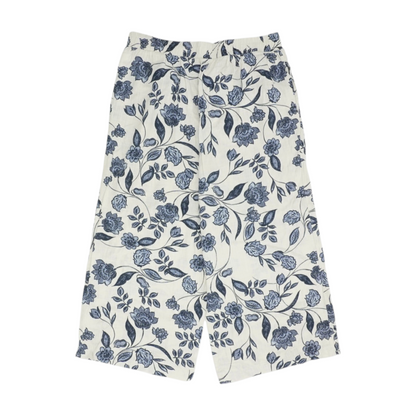 Blue Floral Pants