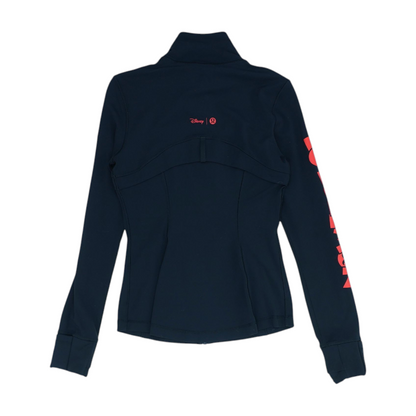 Black Solid Active Jacket