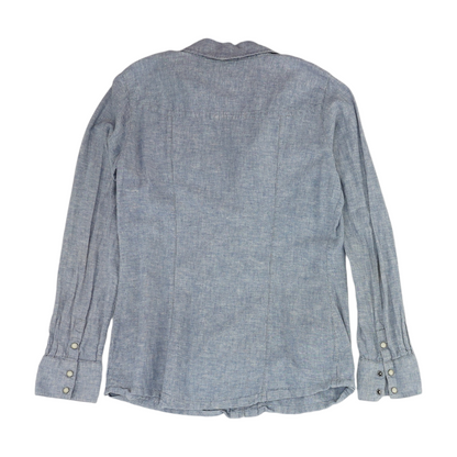 Blue Button Down