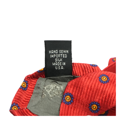 Red Polka Dot Neck Tie