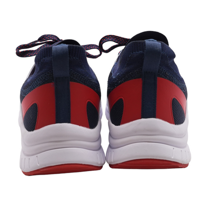 Navy Low-Top Athletic Shoes