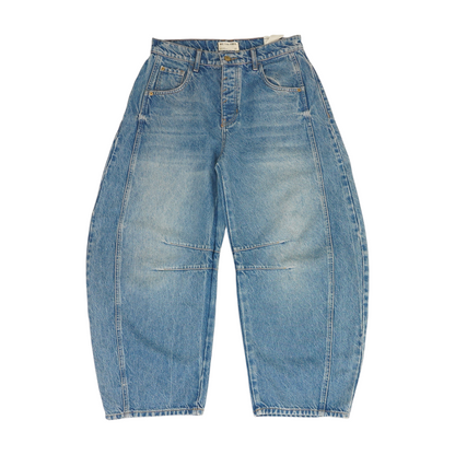 Blue Tapered Jeans