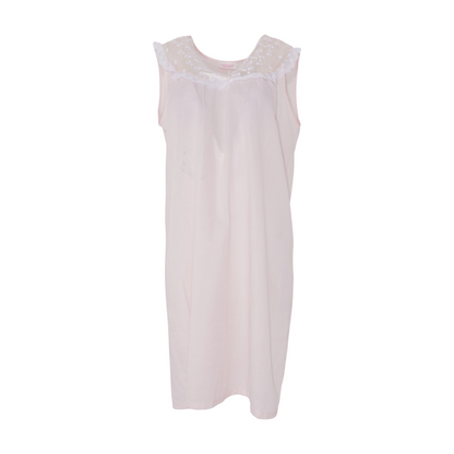 Vintage Pink Solid Nightgown