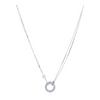Cartier 18K White Gold Diamond Pendant Necklace – Image 1