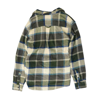 Multi Plaid Flannel Button Down