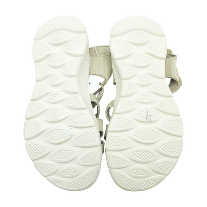 Beige Flat Sandals