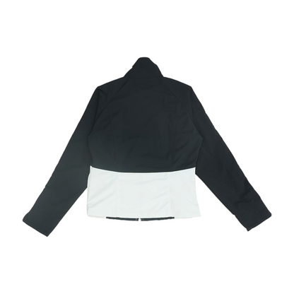 Black Color Block Jacket