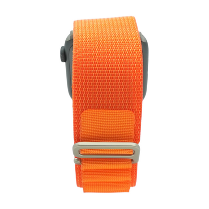 44mm Series SE Space Gray Smartwatch Orange Band M/L