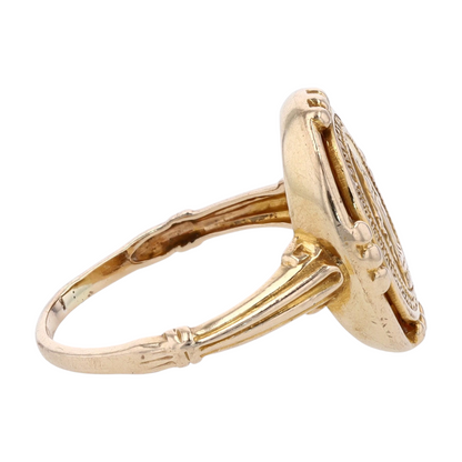 14K Yellow Gold Fashion Ring