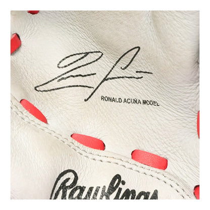 Boys' Red RA95GS 9.5'' Leather Palm Baseball Glove