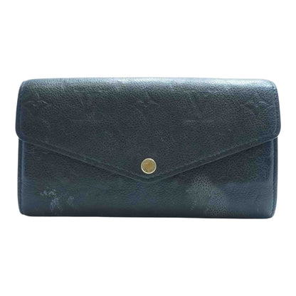 RFID Sarah Wallet in Black Monogram Empreinte Leather