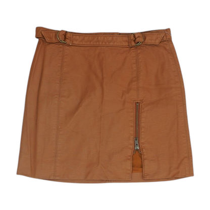 Brown Mini Skirt
