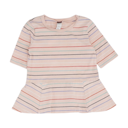 Pink Striped Dress
