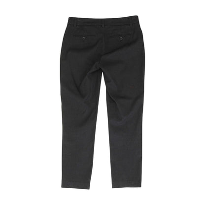 Black Check Chino Pants