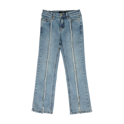 Blue Solid Jeans