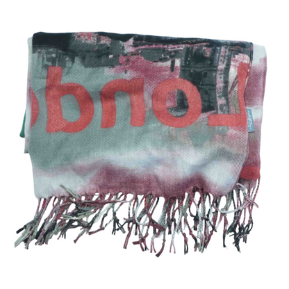 Multi Graphic Scarf