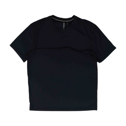 Black Solid Active T-Shirt