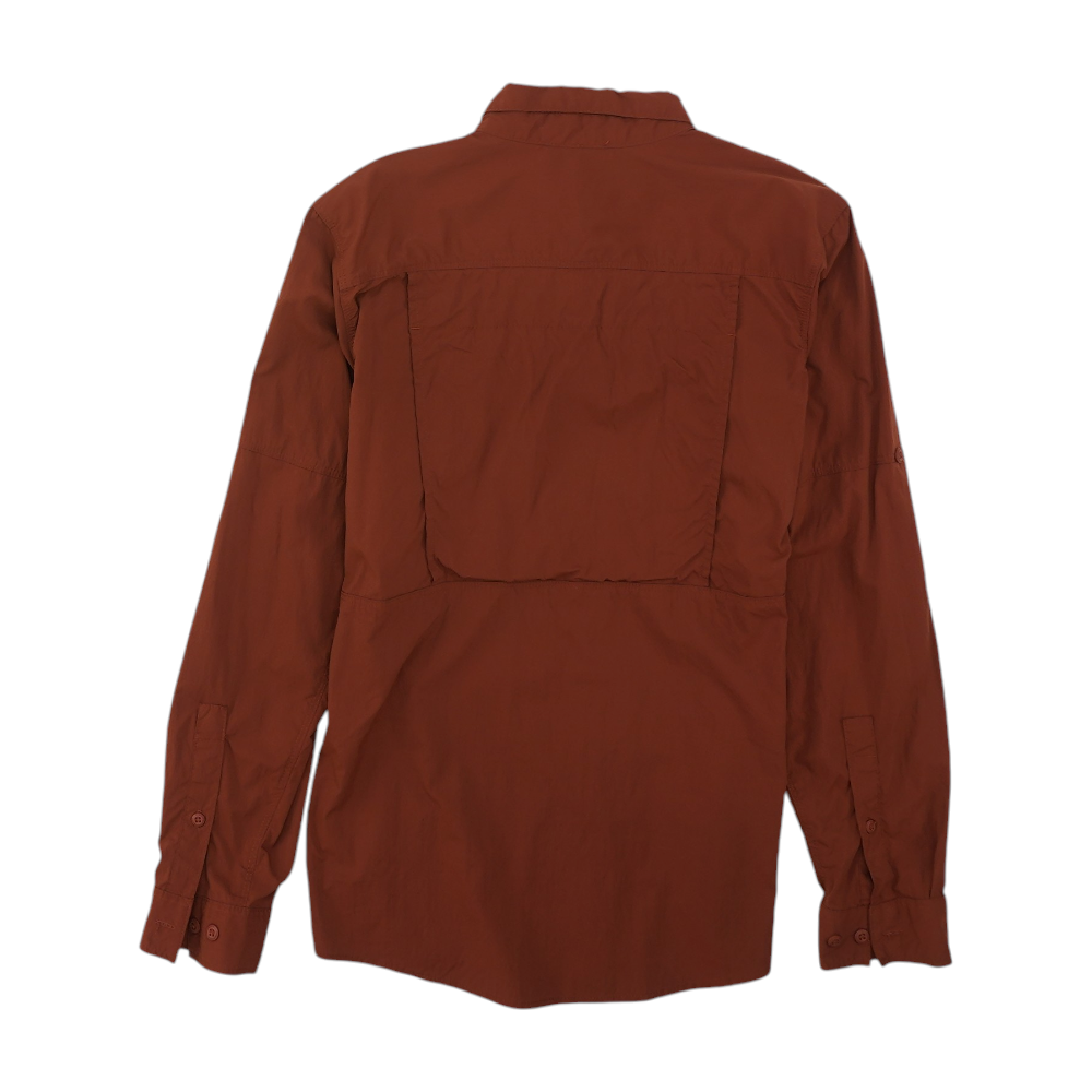 Rust Solid Outdoor Button Down